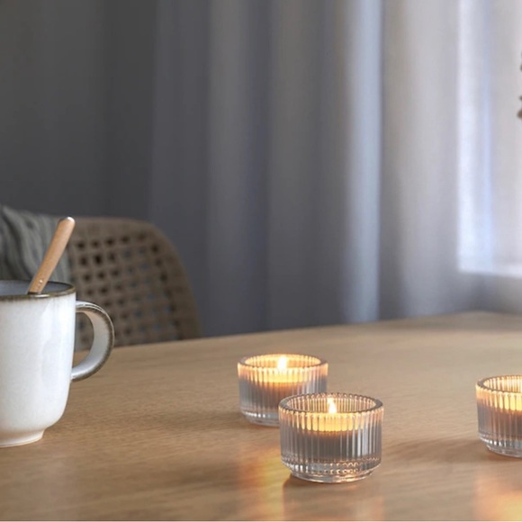 2 Tea Light Candle Holders 1” - Picture 2 of 2